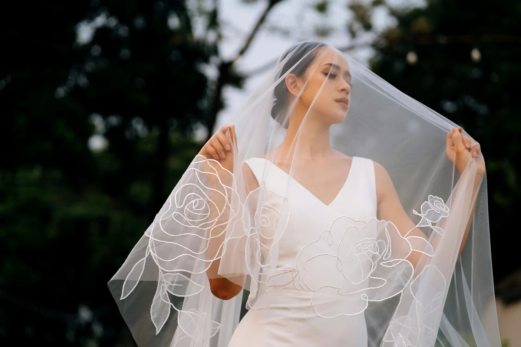 Charlotte signature wedding veil