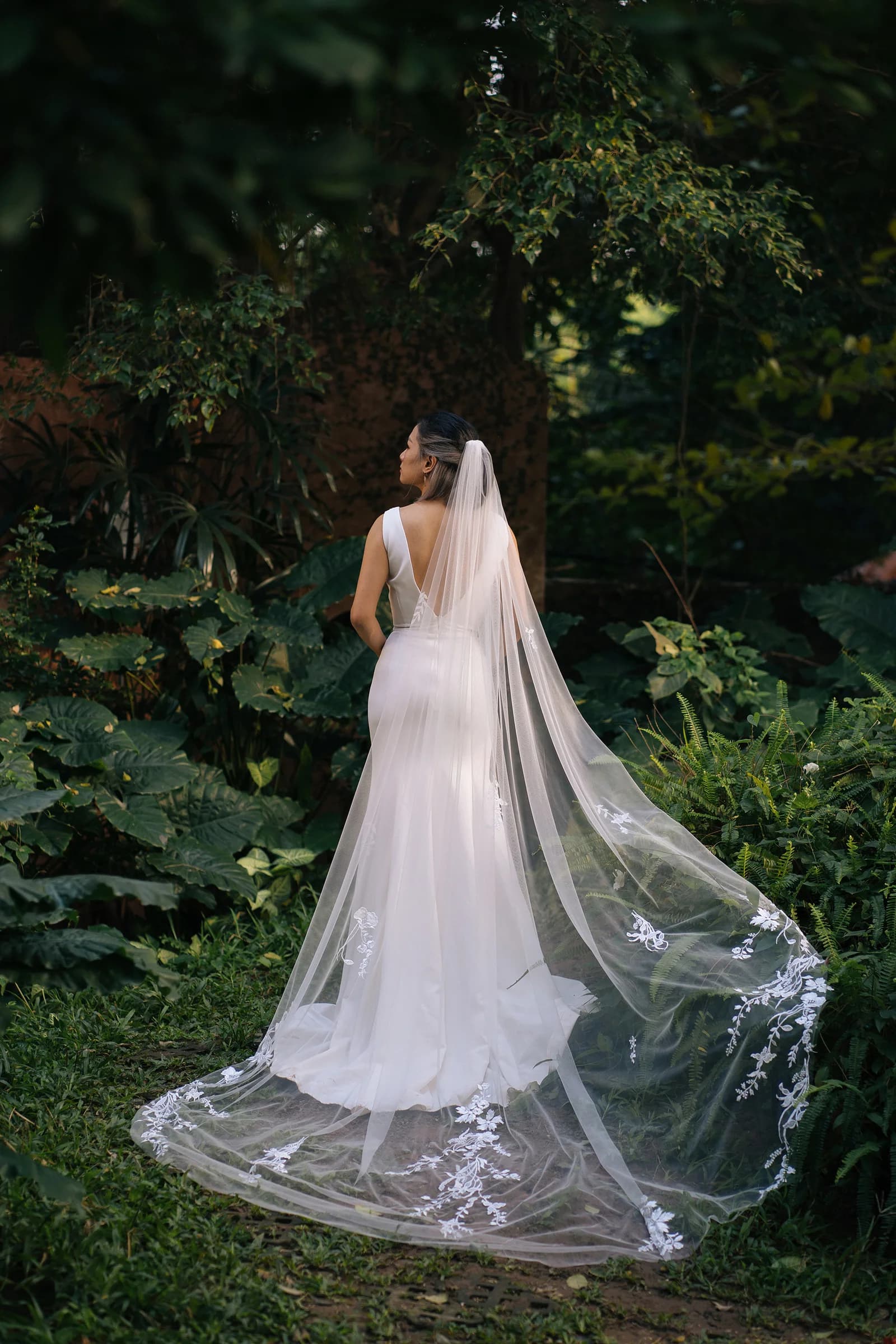 Karoline handcrafted wedding veil