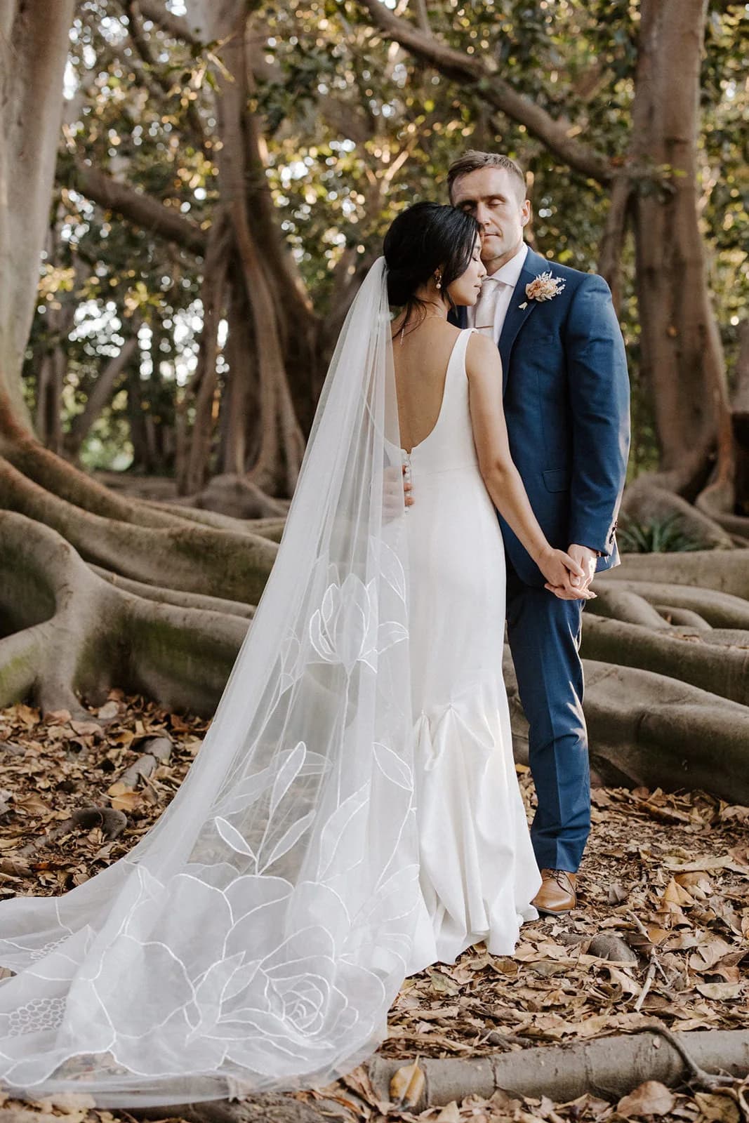 Lilly handcrafted wedding veil